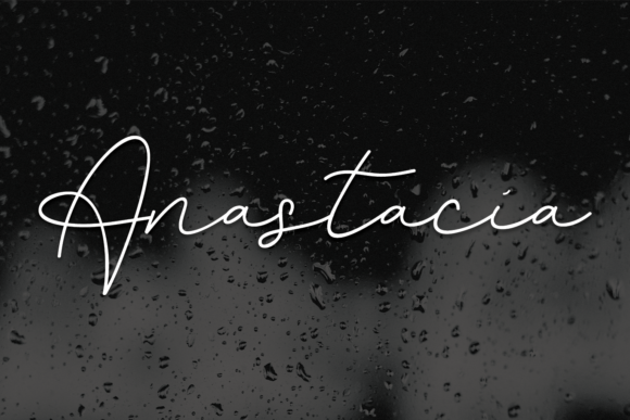Anastacia Font: The Timeless Elegance of Handwritten Typography
