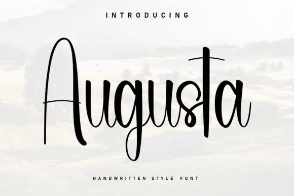 Augusta: Handwritten Elegance, Effortlessly Casual