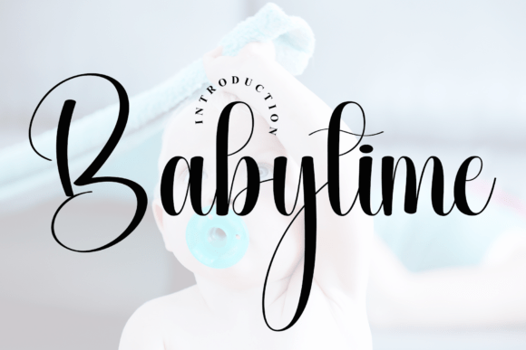 Babytime: Where Handwritten Elegance Meets Modern Design Needs