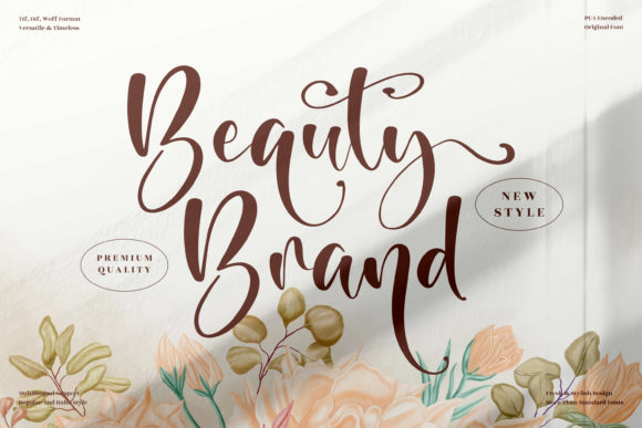 Beauty Brand: Timeless Handwritten Font