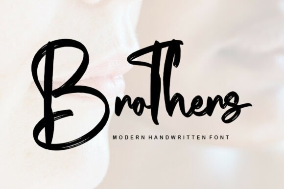 Brothers: A Friendly Handwritten Font