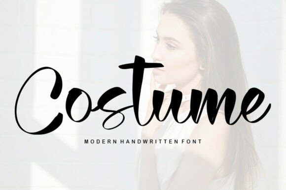Costume Font: Charming & Elegant Handwritten Style