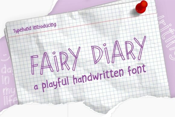 Fairy Dairy: A Playful Handwritten Font for Real Life