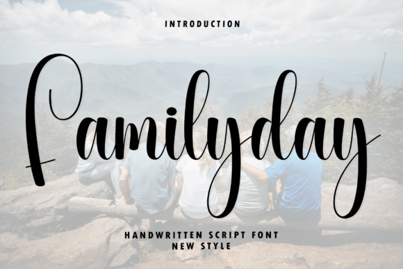 Familyday: Where Elegance Meets Authenticity in Modern Typography