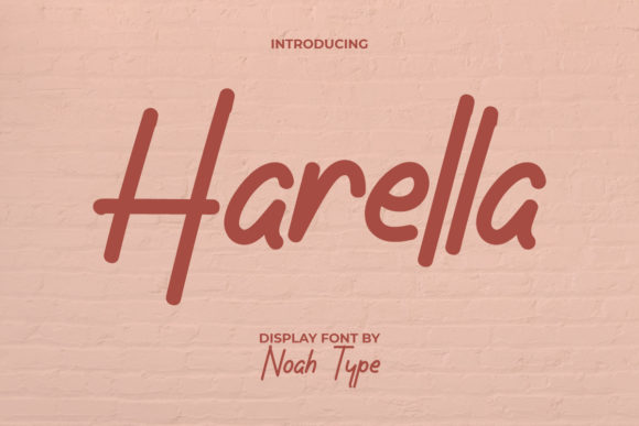 Harella Font: Handwritten Elegance That Feels Real