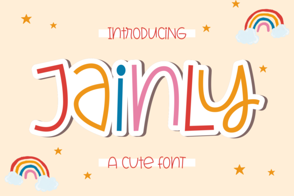 Jainly: The Playful Handwritten Font That Feels Like a Smile on Paper