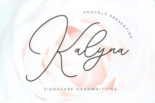 Kalyna: A Sweet & Charming Handwritten Font