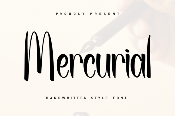Mercurial: The Handwritten Font That Feels Like a Thoughtful Note from a Friend