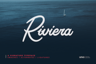 Riviera: A Handwritten Font with Authentic Charm