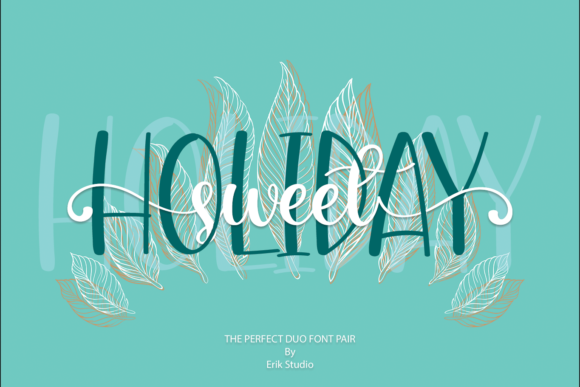 Sweet Holiday Font: A Charming Handwritten Display Typeface for Every Creative Moment
