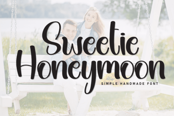 Sweetie Honeymoon: A Handwritten Font with Heart