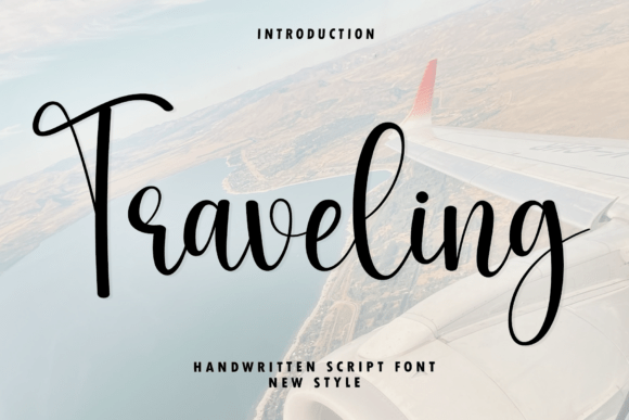 Traveling: The Handwritten Font That Turns Headlines Into Invitations