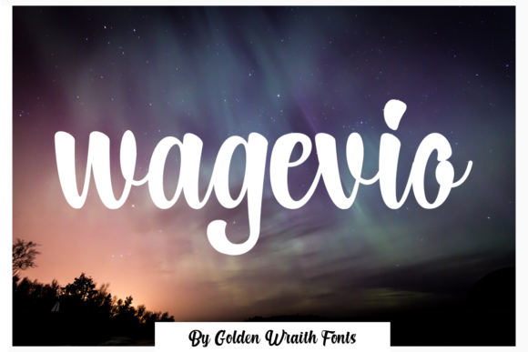 Wagevio: A Timeless Handwritten Font for Authentic Branding