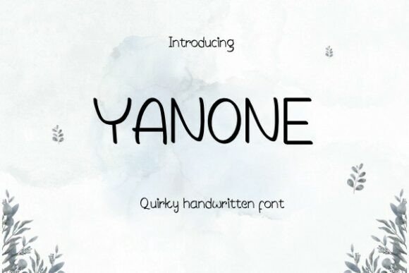 Yanone: A Warm, Unpretentious Handwritten Font